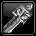 Épée acier affûtée